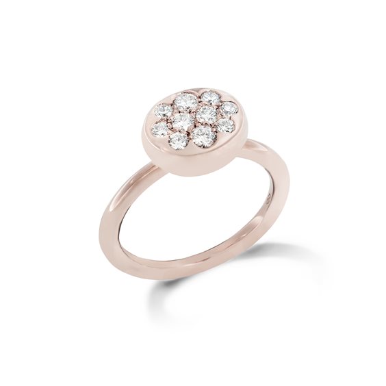Anello Fiore Roberta srl Donna Pop in Oro rosa Diamante 0.42 Ct FA4471R001 - FA4471R001